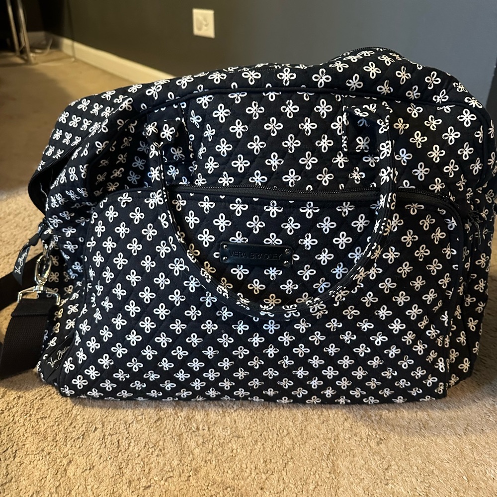 Vera Bradley Black and White Travel Bag
